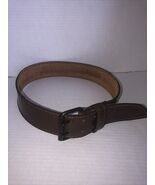 Men’s Belt Size 30 Brown Pre Owned Genuine Leather - $14.08 CAD