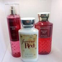 forever red bath and body works set - £43.16 GBP