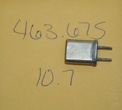 Vintage Scanner Radio Crystal - 463.675 MHz / 10.7 iF / HC-25/U - $9.89