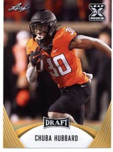 2021 Leaf Draft Gold #16 Chuba Hubbard NM-MT XRC - $1.97