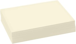 Cream (Natural) Half Letter Size Paper - Perfect For Business Documents, - £31.41 GBP