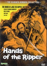 HANDS of the RIPPER (dvd) Hammer horror classic, xtra footage restored in hi-def - £20.84 GBP
