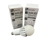 Greenlite 36W LED Bulb 300W Eq. 4500 Lumens 5000K Daylight 2-Pack PS30 - $501.76 MXN