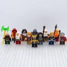 12pcs Thorin and Company The Hobbit Bilbo Baggins ‎Balin‎ ‎Dwalin‎ Minifigures - £20.77 GBP