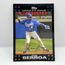2007 Topps Baseball Angel Berroa Base #447 Kansas City Royals - £1.53 GBP
