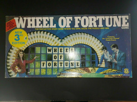 Wheel of Fortune Board Game Vintage 3rd Edition 1985 - £61.34 GBP