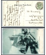 1907 GREAT BRITAIN Postcard - Burton On Trent to Portsmouth, ENGLAND C13 - £2.32 GBP