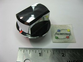 Knob Round Chromed Plastic 1-1/2&quot; Dia Consumer Electronic 46-10322 - USE... - $9.49