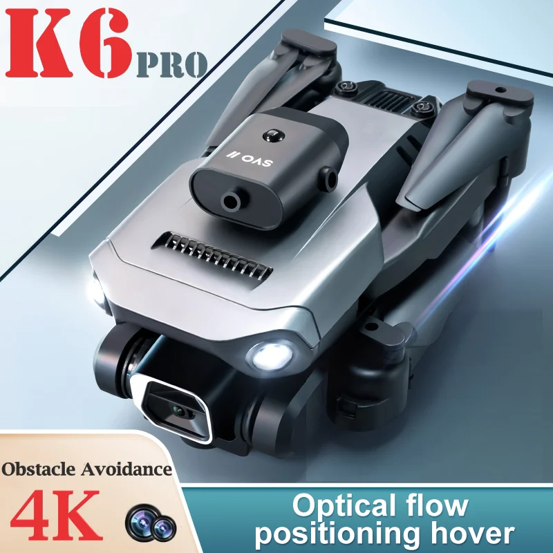 New K6Pro RC Drone 4K Professional 1080P HD ESC Camera Optical Flow Positioni - £42.78 GBP+