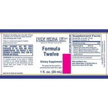 Pure Herbs: Formula Twelve - 1 oz. (Natural Herbal Extracts) image 2