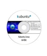 Kubuntu Linux 25.0 Plasma 6 DVD 64 Bit - $9.49