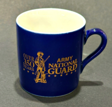 Army National Guard Over 350 Years Military Mini Demi Cup Royal Blue Gol... - $8.69