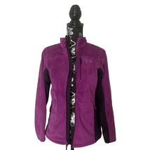 Mountain Hardwear Women&#39;s Fleece Zip Up Jacket Magenta Purple - Size XS - £18.26 GBP