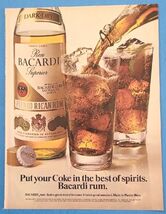 Bacardi Rum Advertising Metal  Sign 8x12in Vintage Mancave Man Cave Liqu... - $34.88 CAD