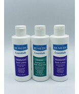Medline Lot Of 3 REMEDY Essentials 4 oz, 2 Moisturizer Body Lotion &amp; 1 C... - $379.94 MXN