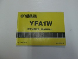 1989 Yamaha YFA1W Owners Manual MINOR STAINS FACTORY OEM BOOK 89 DEAL - $15.09