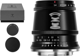 Ttartisan 17Mm F1.4 Aps-C Manual Focus Wide-Angle Large Aperture Cameras Lens - £144.63 GBP