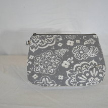 Mini Zipper Pouch by Thirty One - Woodblock Floral Pattern - £19.78 GBP