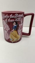 Snow White 3D Coffee Cup Mug You&#39;re the Fairest of Them All Disney Princess Pink - £11.61 GBP