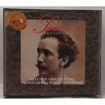 Legendary Strauss Recordings CD 1992 Beecham Koussevitzky Mengelberg Stock Stoko - £13.71 GBP