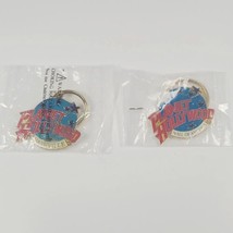 Vintage Planet Hollywood Keychains Lot Of 2 Mall Of America And Nashville  - £6.71 GBP