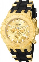 INVICTA SUBAQUA  MENS QUARTZ 52MM GOLD CASE -Needs new Battery image 3