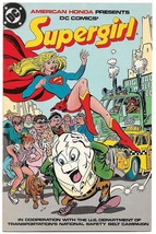American Honda Presents DC Comics&#39; Supergirl (1986) *Seatbelt Safety Pro... - $10.00