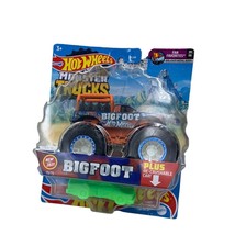 Hot Wheels Monster Truck Fan Favorites Bigfoot Plus Recrushable Car 1:64 Scale - £10.46 GBP