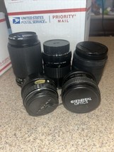 Pentax Camera Lens Lot Albinar ADG 80-200mm Focal MC 135mm SMC 28-80mm A... - £55.13 GBP