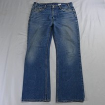 Vtg 90s Levi&#39;s 36 x 31 517 Bootcut USA Made Stonewash Denim Jeans - £25.75 GBP