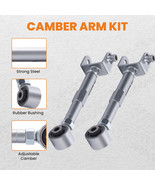 Gray Adjustable Control Arm Rear Camber Kit for 02-06 Honda CR-V 03-11 E... - £49.77 GBP