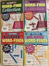 Lot of 4 Kappa Variety Blue Ribbon Big Book Word-Find Collection Word Circle Sea - £18.09 GBP