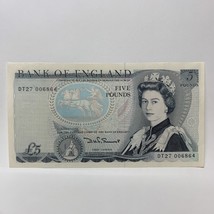 Bank Of England Page Five Pounds - CS21 Series - £27.96 GBP