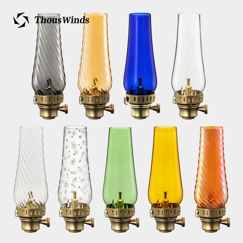 ThousWinds Vintage Gas Camping Lantern Outdoor Retro Camp Lamp 10 Hours - £53.66 GBP+