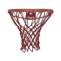 Heavy Duty Maroon Crimson Red Basketball Net - £12.74 GBP