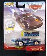 Disney Pixar CARS Rocket Racing Jackson Storm with Blast Wall NEW - $10.40