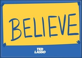 Ted Lasso Tv Series Believe Image Refrigerator Magnet New Unused - £3.11 GBP