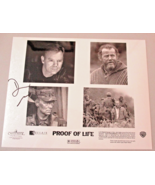 David Caruso Proof of Life movie B&amp;W glossy still Signed Autograph Photo... - $207.14 MXN