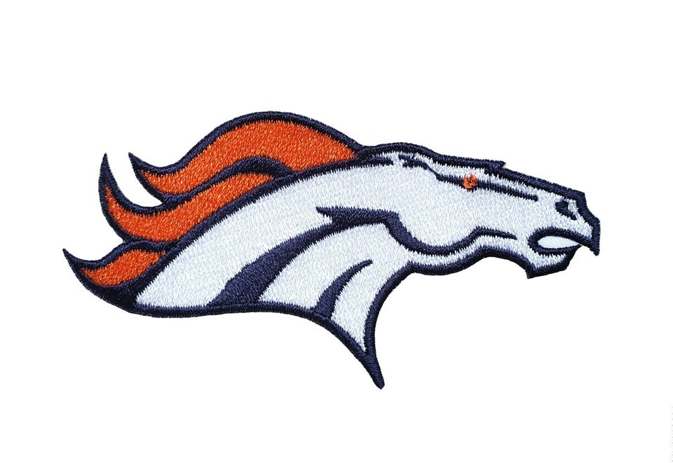 Denver Broncos Football Embroidered Iron On Patch John Elway Peyton Manning - $8.84+