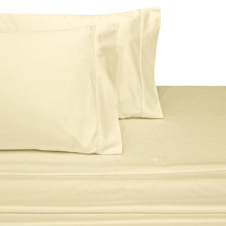 T-300 4 Piece King Size Sheet Set-Color Ivory