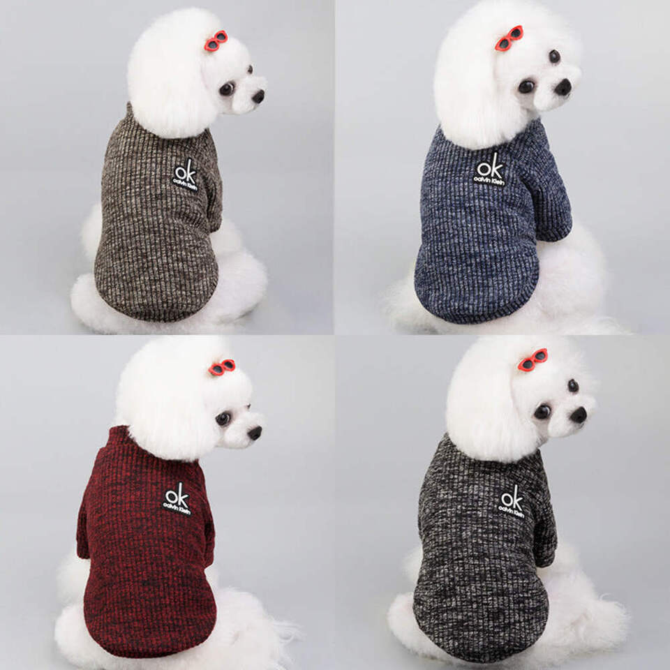 Pet Knitwear Dog Warm Sweater - $14.55+