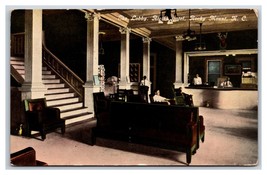 Lobby Rick&#39;s Hotel Rocky Mount North Carolina NC UNP DB Postcard V9 - £15.78 GBP