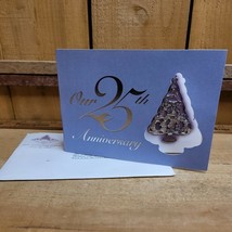 Hallmark Keepsake Ornament Collectors Club 1998 25th Anniversary Greetin... - $13.85 CAD