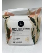 L. Chlorine Free Ultra Thin Panty Liners Pad Extra Long Length 80 Ct COM... - $15.99