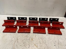 14 Quantity of Red &amp; Black Mounting Brackets 5"x3"x2" (14 Quantity) - $75.44