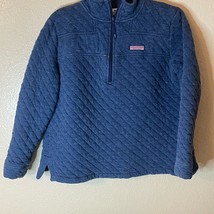 Vineyard Vines Women&#39;s Relaxed Heathered Quilted Shep Shirt Quarter Zip ... - $37.40