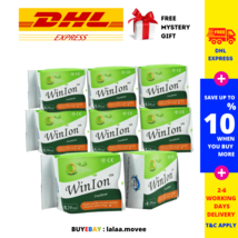 8 X Winalite Winion Sanitary Napkins Liner Pantiliner (24 Pads/Pack) - €67,37 EUR