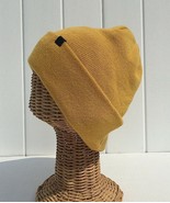 New Men Women&#39;s Yellow Knit Crochet Winter Warm Beanie Ski Hat Soft Thic... - £6.45 GBP