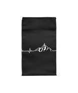Personalized Lunch Bag: Embroidered Heartbeat Mountain, Customizable for... - £29.98 GBP