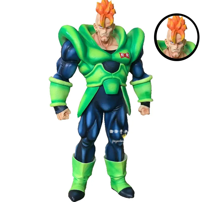 Anime Dragon Ball Z Figures ANDROID 16 Dr.gero Cell Ornaments Action Fig... - £115.86 GBP
